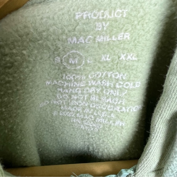 RARE Mac Miller Faces Zip Hoodie Medium - Picture 6 of 6